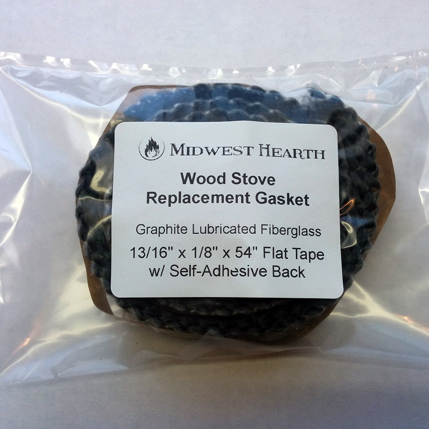 Midwest Hearth Wood Stove Replacement Gasket for Woodburning Stoves