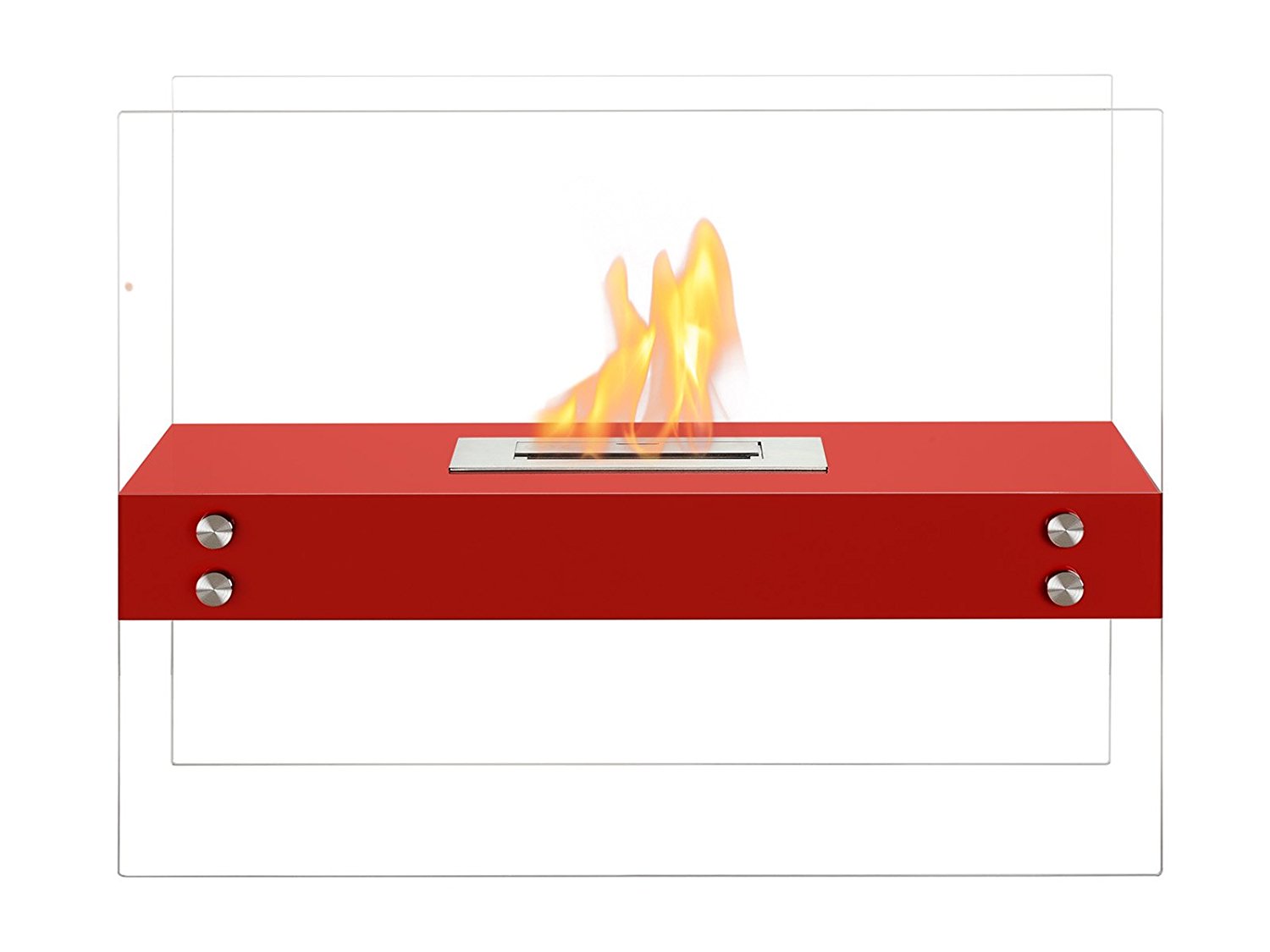 Ignis Ventless Bio Ethanol Fireplace Vitrum H Red N2 free image download
