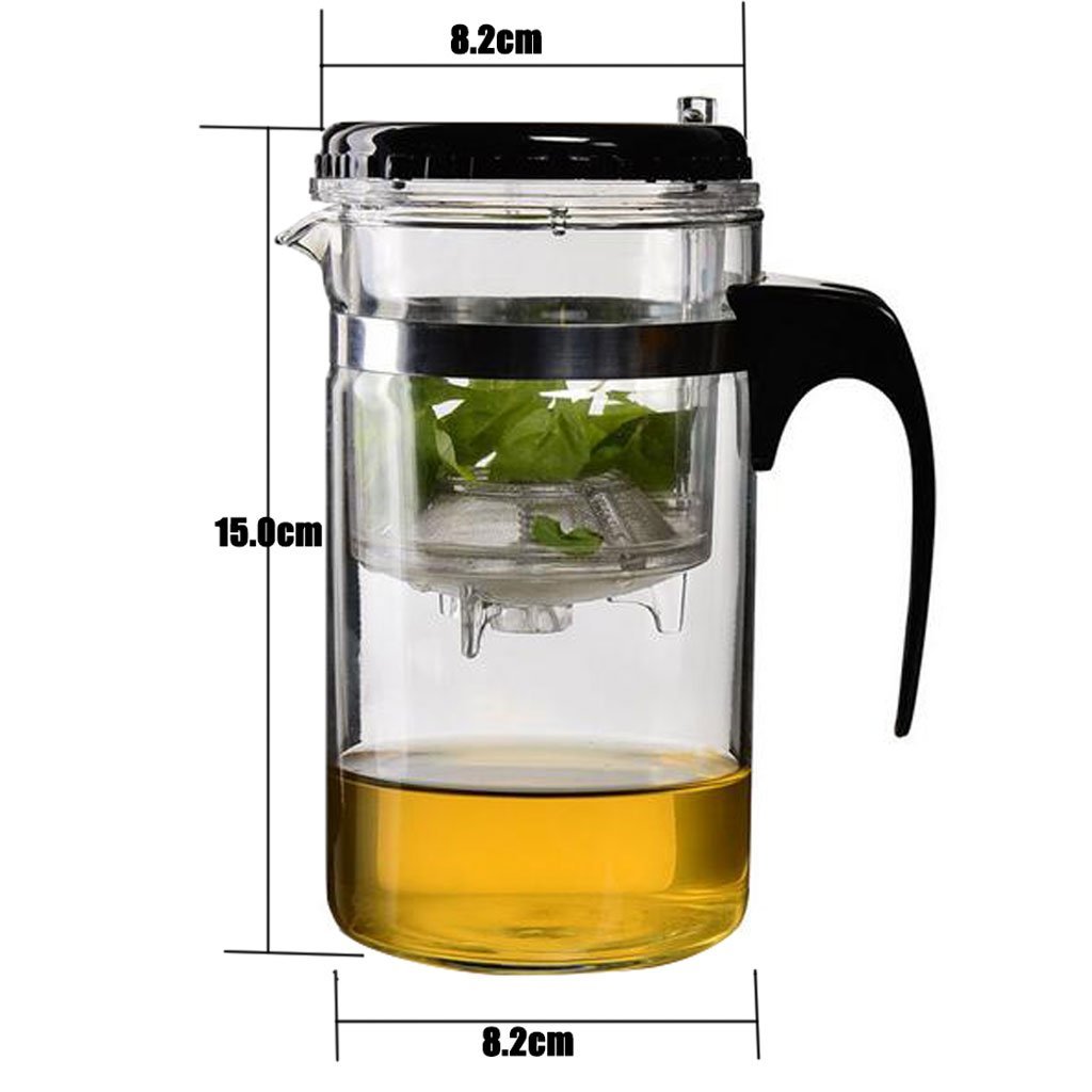 Vivoice Teapot Tumbler Infuser Perfect Loose Tea Leaves Maker Easiest