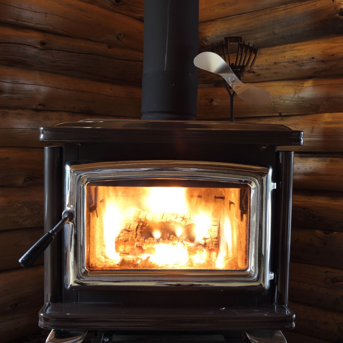Midwest Hearth Eco Fans for Wood Stoves Heat Powered Ecofan for Your