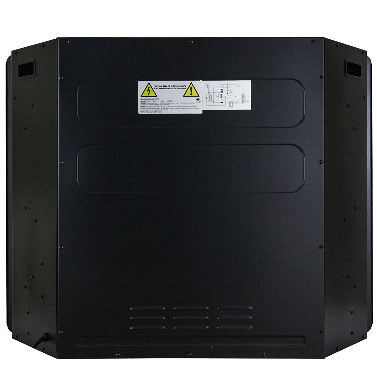 AKDY 33" Freestanding Insert 4 Setting Electric Fireplace Heater w/ LED