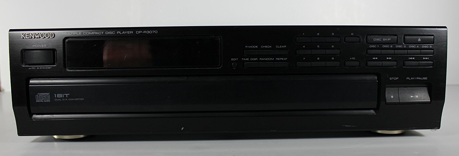 Kenwood DPR3070 5 Disc Compact Disc CD Changer Player free image download
