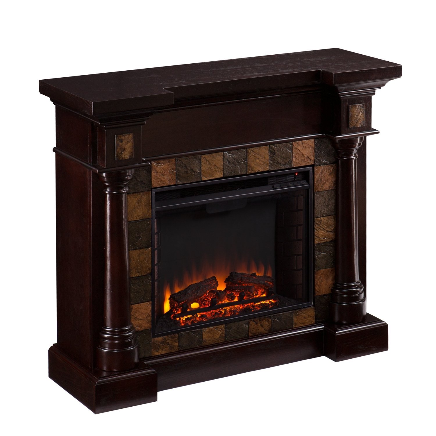 Southern Enterprises Carrington Convertible Electric Fireplace