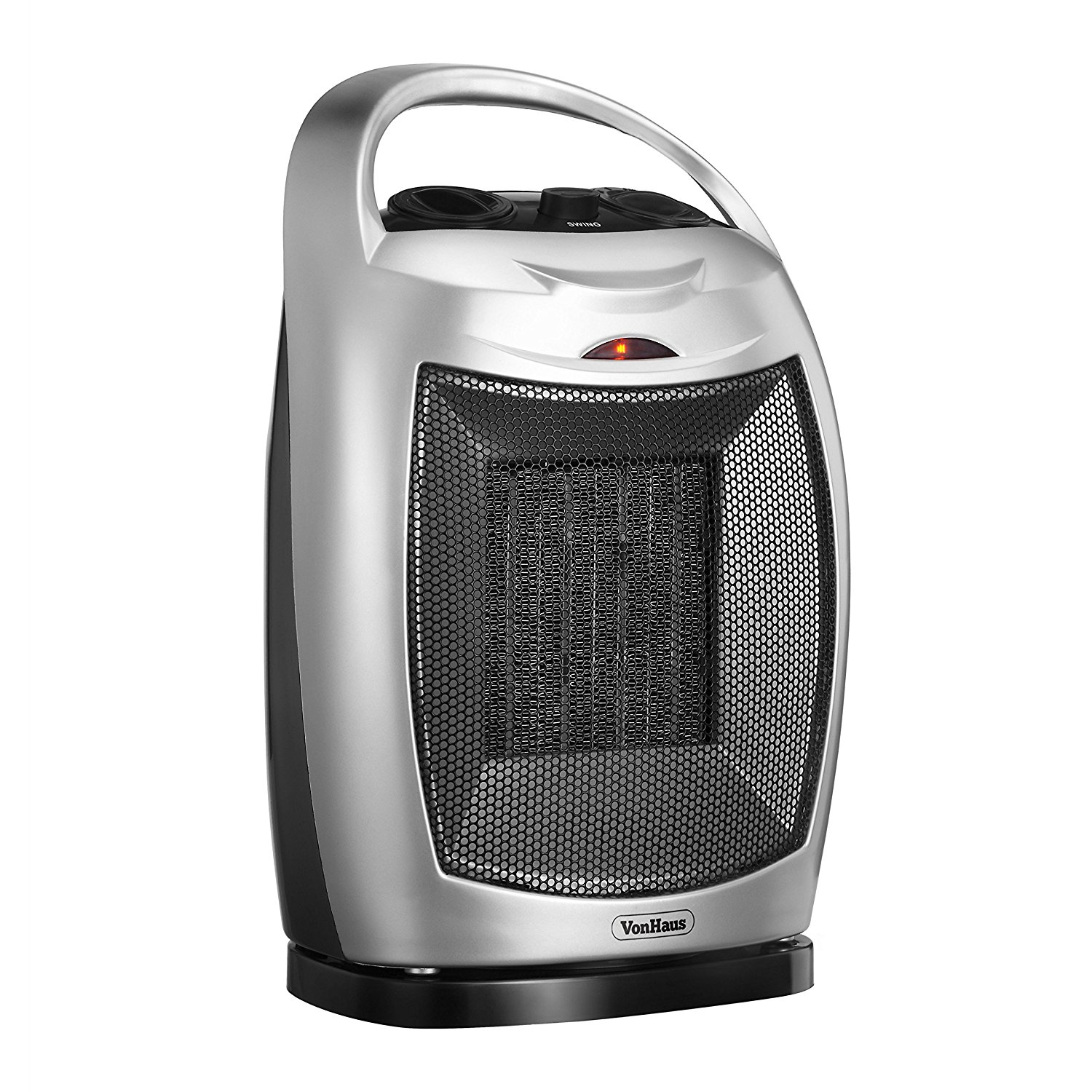 VonHaus 1500W Oscillating PTC Ceramic Electric Fan Heater N2 free image