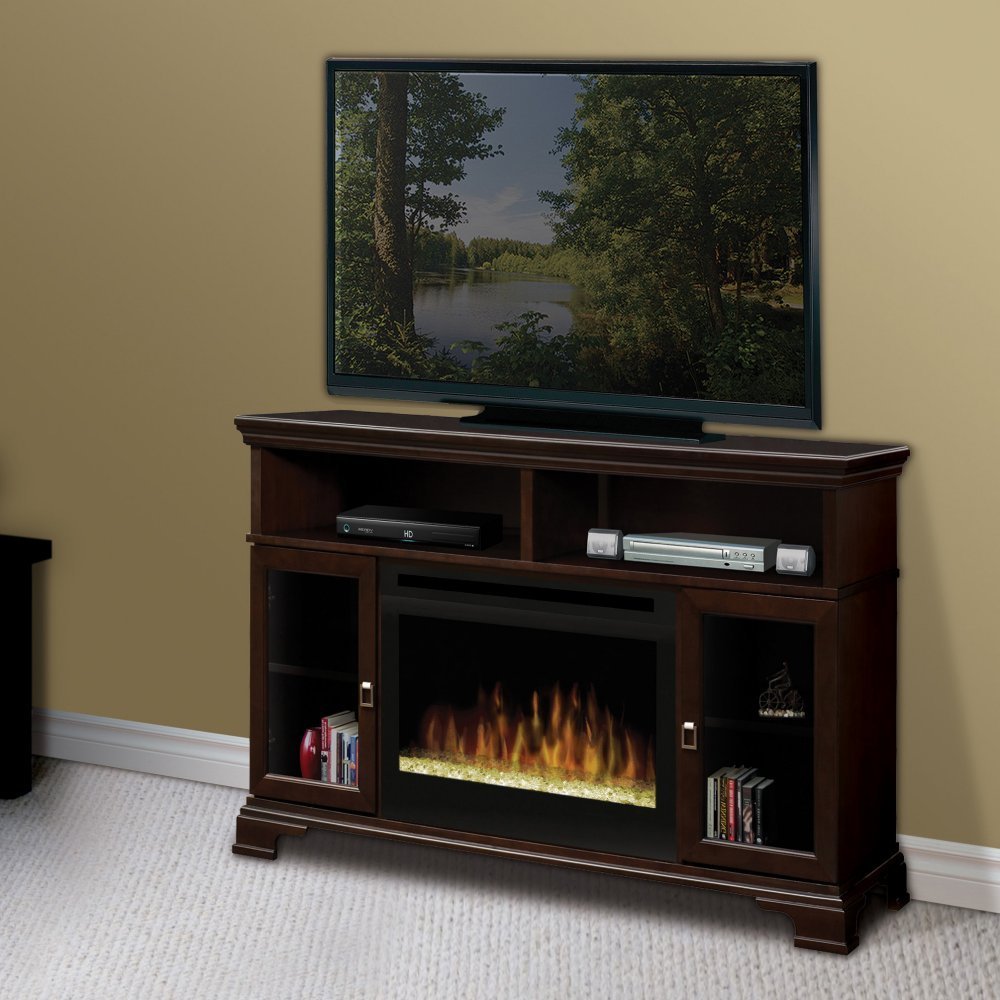 Dimplex Brookings 53'' TV Stand with Electric Fireplace N2 free image