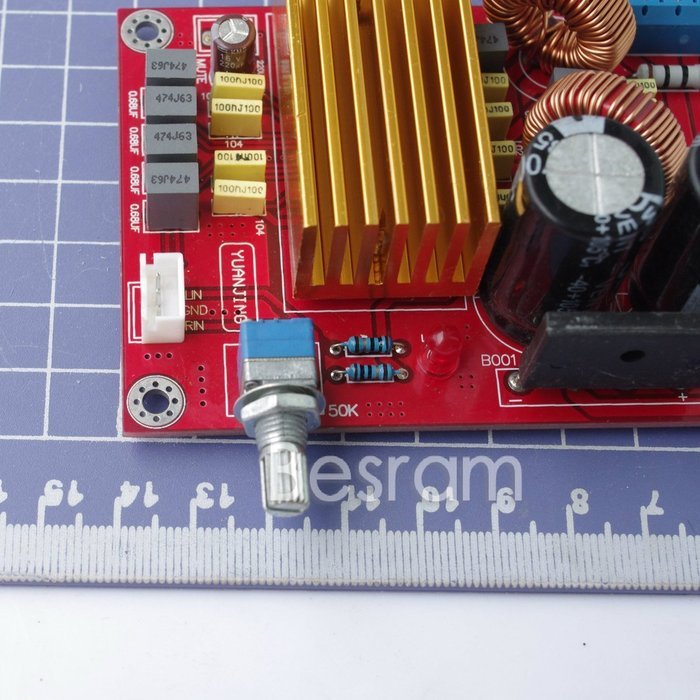 TDA8920 CLASS D relay speaker protection POWER AMPLIFIER 100W X2