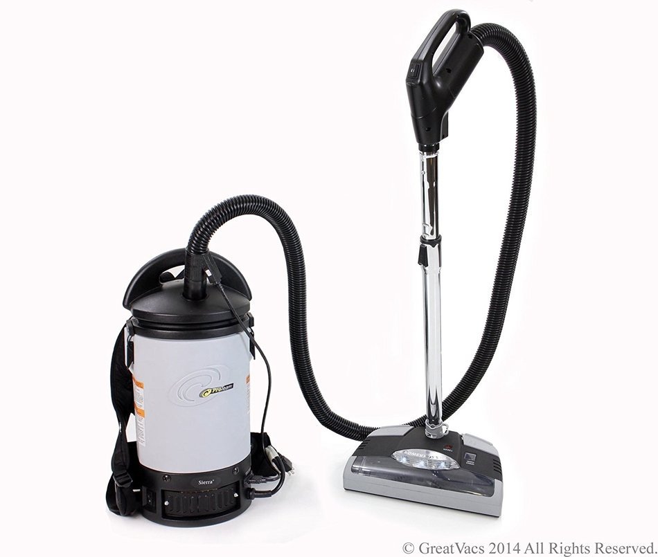 New Sierra Backpack Proteam Commercial Vacuum Cleaner with 1 1/2 tools