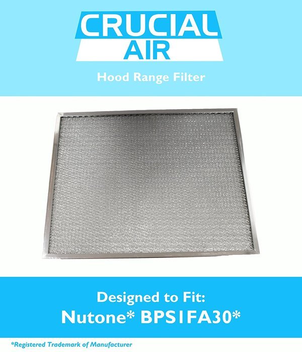 Broan Nutone Hood Range Filter Fits 30Inch QS1 & WS1, Part BPS1FA30