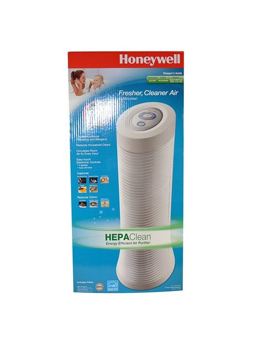 Honeywell HHT155SMS HEPA Clean Energy Star Rated Air Purifier + Odor