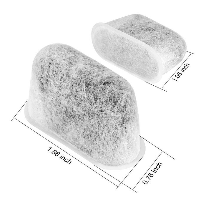 NRP Coffee Water Filter Pro Replacement Charcoal Water Filters for