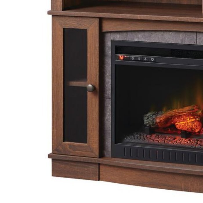 Grafton 46 in. TV/Media Console Infrared Medium Brown Walnut Indoor