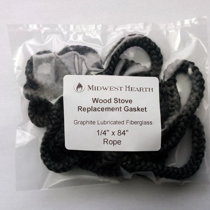 Midwest Hearth Wood Stove Replacement Gasket for Woodburning Stoves