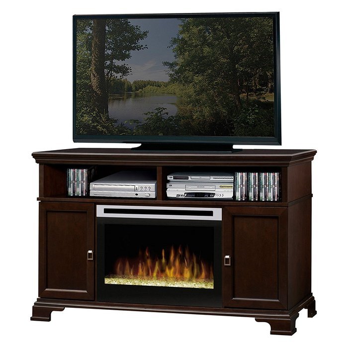 Dimplex Brookings 53'' TV Stand with Electric Fireplace free image download