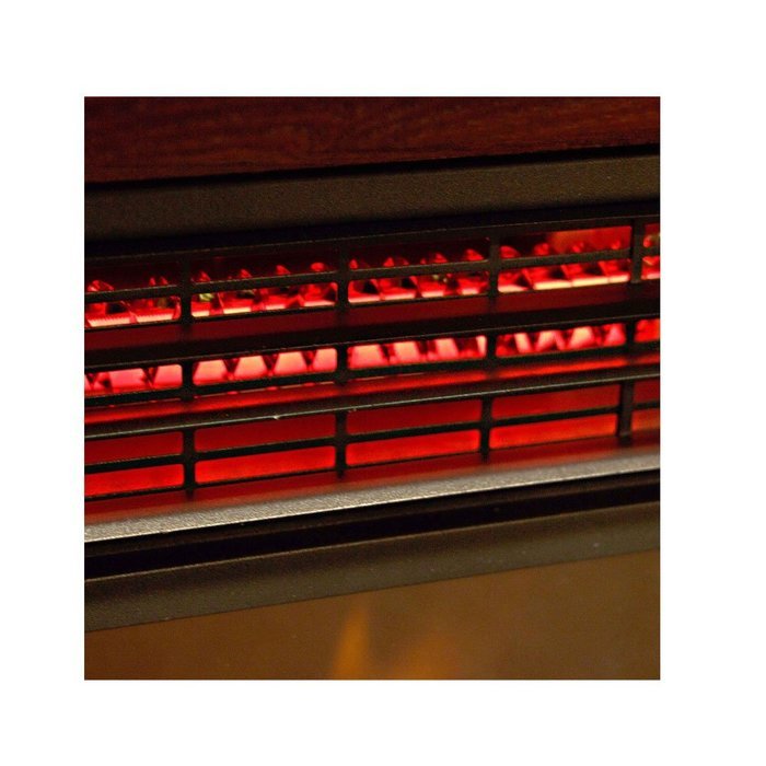 New 1500W Insert Electric Fireplace Quartz Infrared Heater 3 Color