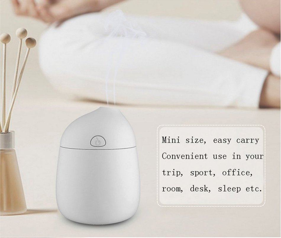 Jhua Mini USB Humidifier Personal Portable Travel Ultrasonic Cool Mist