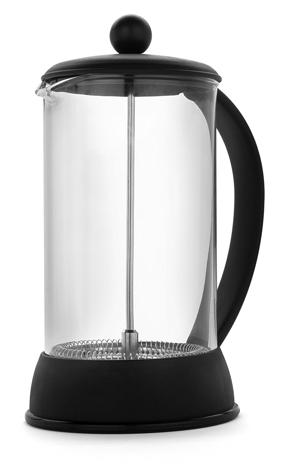 FP Coffee Maker French Press Coffee Maker w/ Glass Carafe and Sturdy