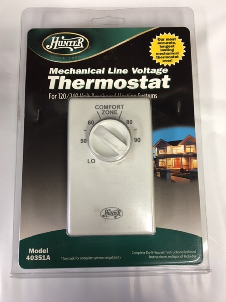 NEW Hunter Baseboard Heater Line Voltage Thermostat free image download