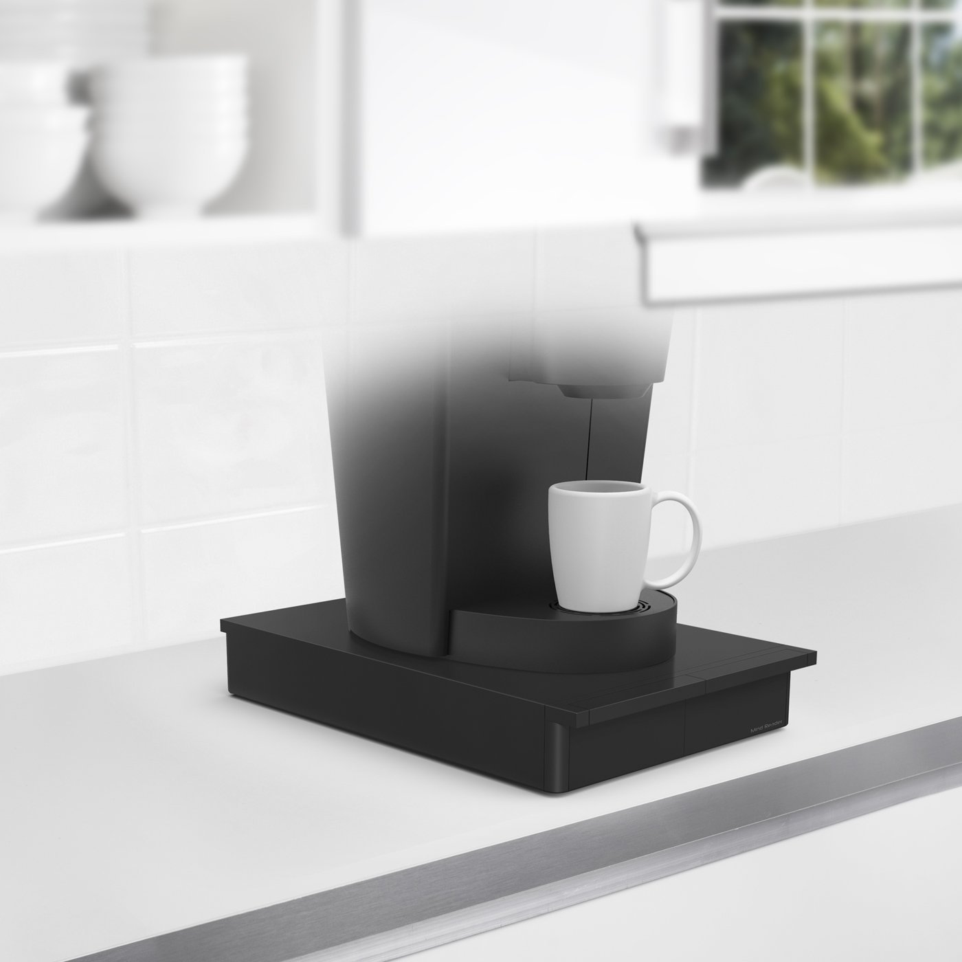 Mind Reader DBLTRYBLK "Ledge" 28 Capacity Single Serve Coffee Pod