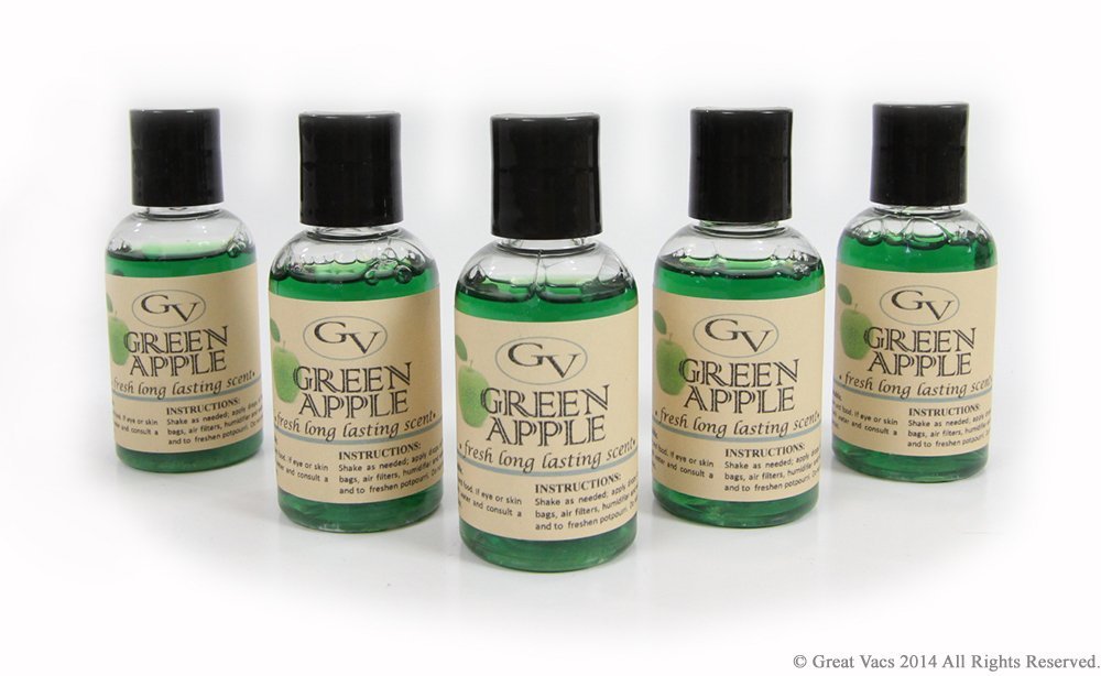 5 Pack Green Apple vacuum fragrance scents for Rainbow, Rainmate