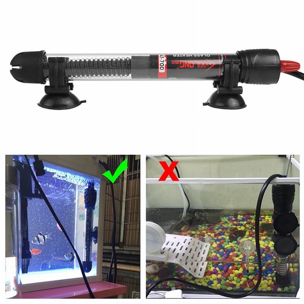 Powstro Submersible Aquariums Heater, 100W Glass Fish Tank Heating Rod