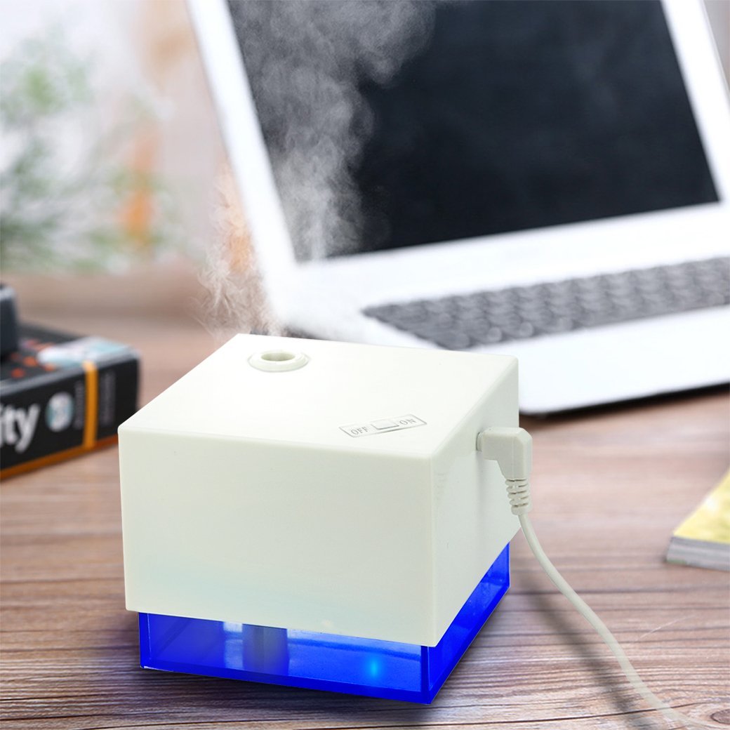 Winter Cool Mist Humidifier, YoCoo 300ml Square Stand Health Ultrasonic