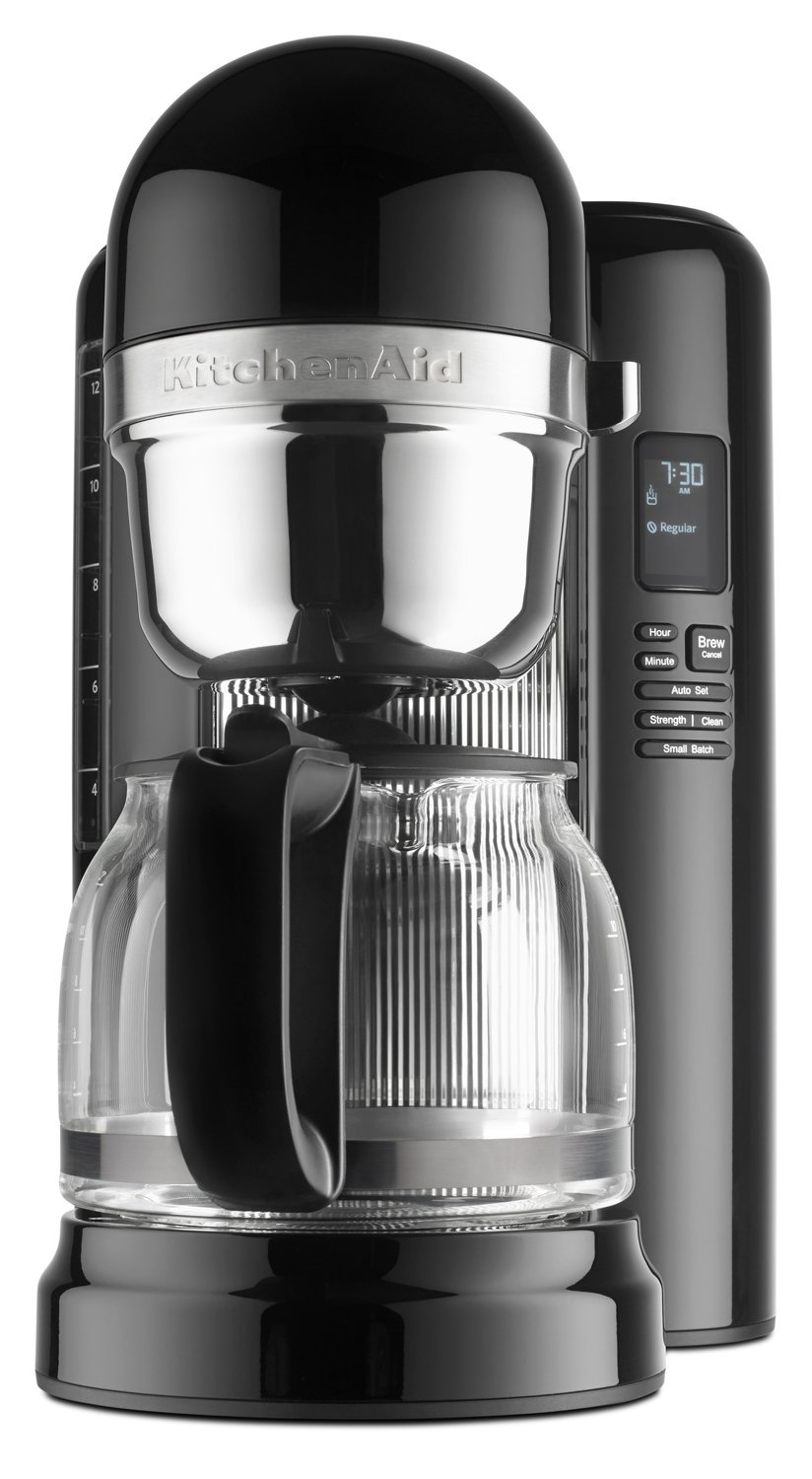 KitchenAid KCM1204OB 12Cup Coffee Maker with One Touch Brewing Onyx