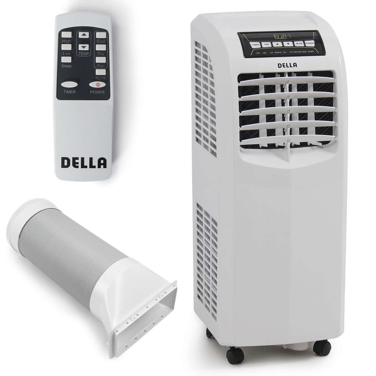 8,000 BTU Portable Air Conditioner Dehumidifier Cooling A/C Unit