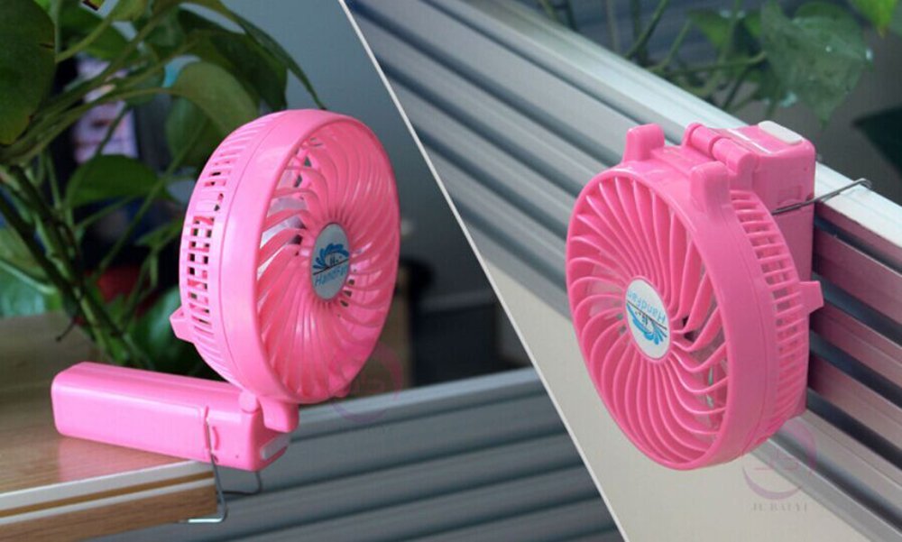 Iwish The newest style Protable Rechargeable Folding Mini USB Fan