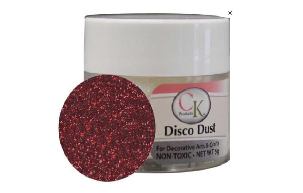 CK Products Disco Dust Art and Craft Supplies, Small, American Red free