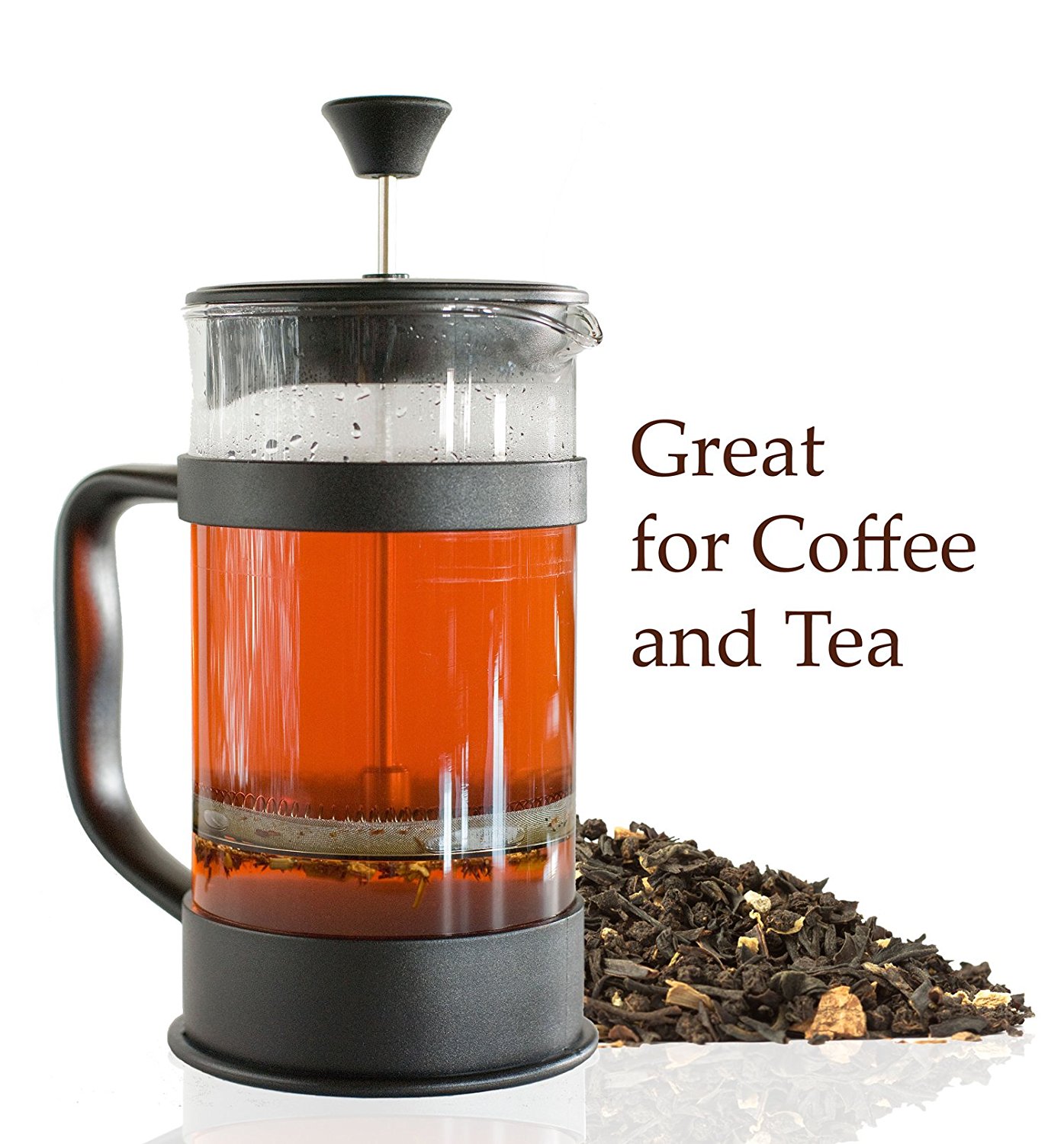 French Press by Chapi Cafe for Coffee and Tea Coffee Maker 34 Ounces 4 Cups free image