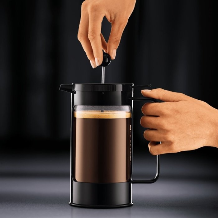 Bodum Bean 8Cup French Press Coffee Maker, 34Ounce, Black free image