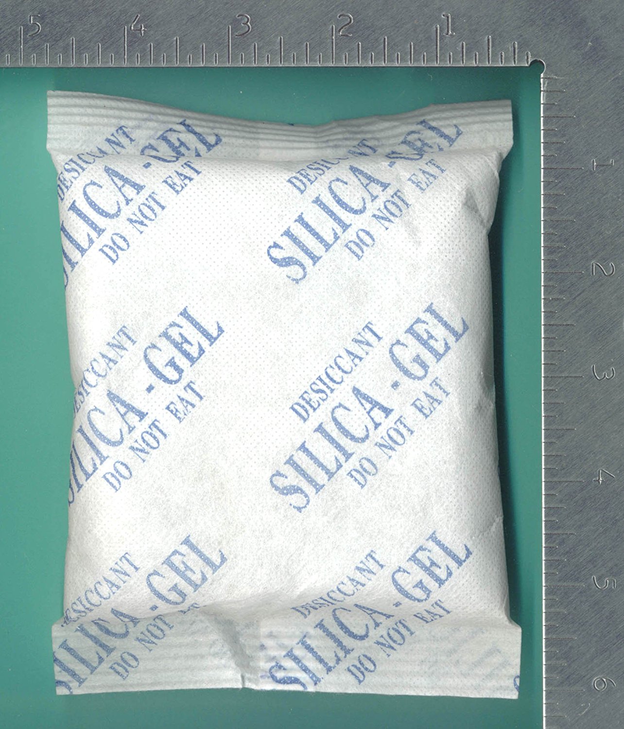 100 Gram Pack of 20 "Dry&dry" Silica Gel Packets Desiccant Dehumidifiers N2 free image download