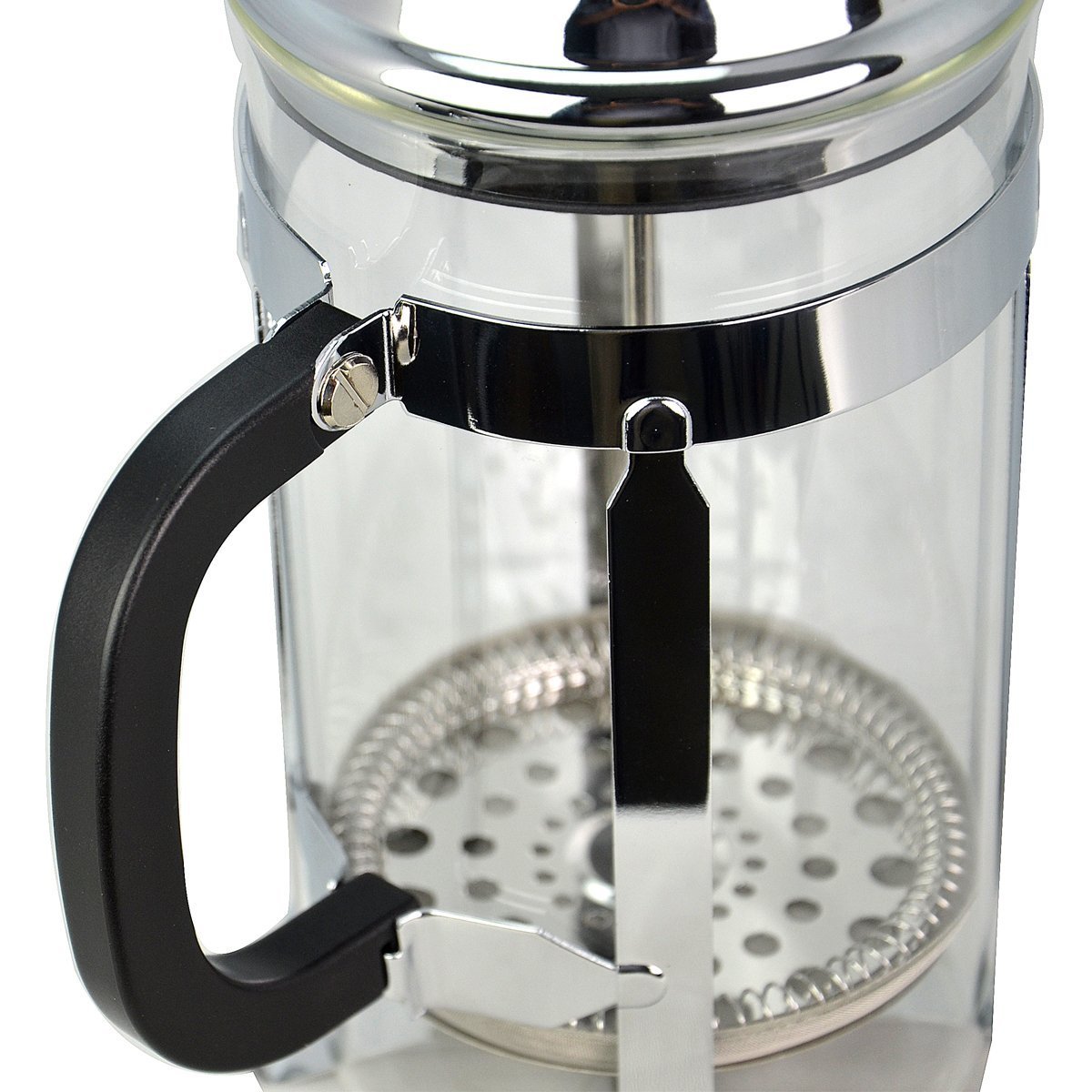 French Press & Espresso Maker Makes 8 Cups (4 Mugs) Coffee Press