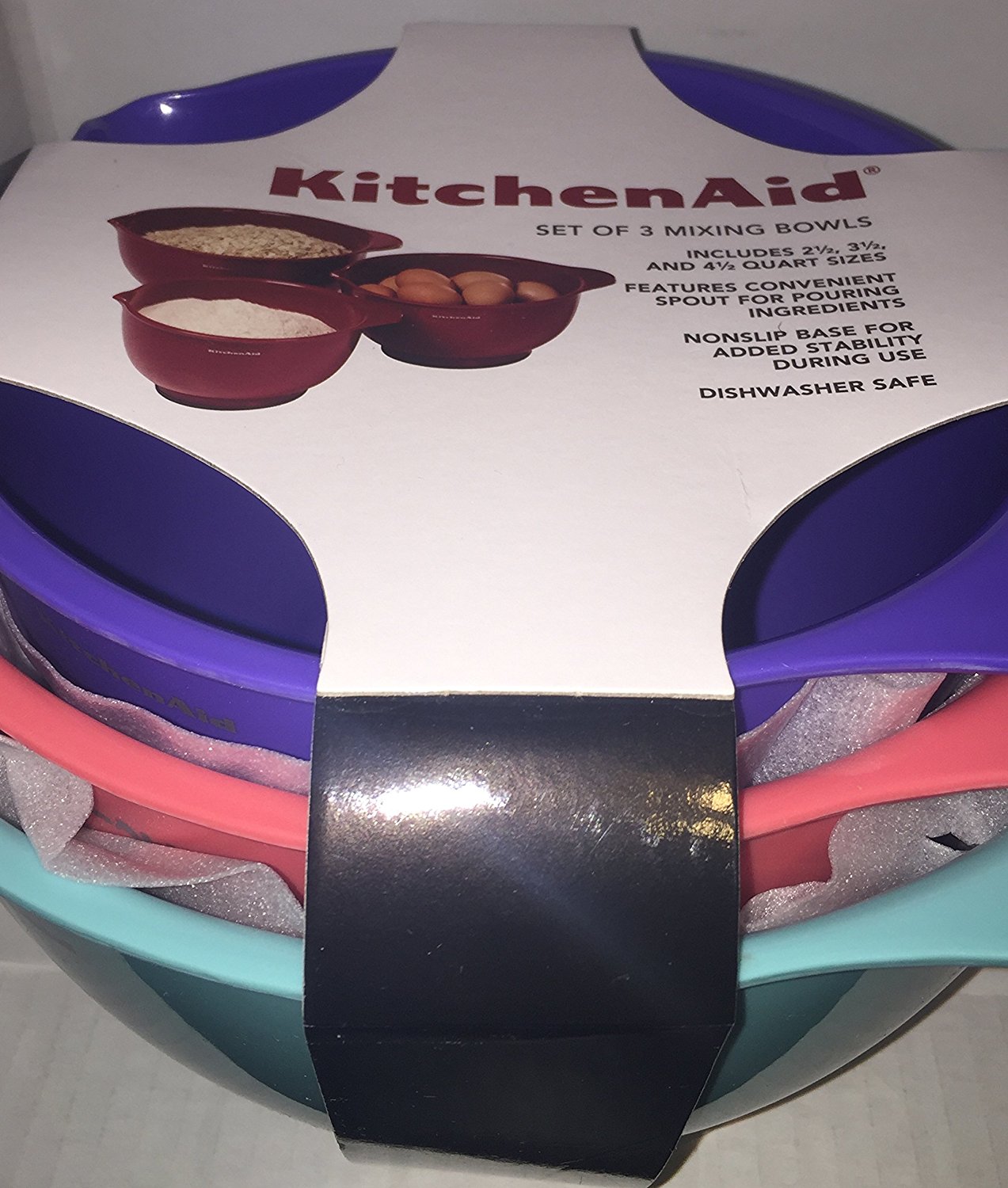 KitchenAid Set of 3 Mixing Bowls free image download