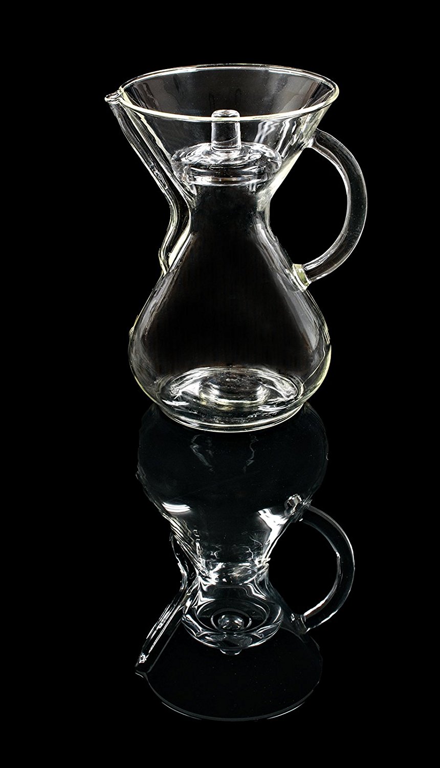 Tanors Glass Coffeemaker Cover for Chemex Coffee Maker N3 free image