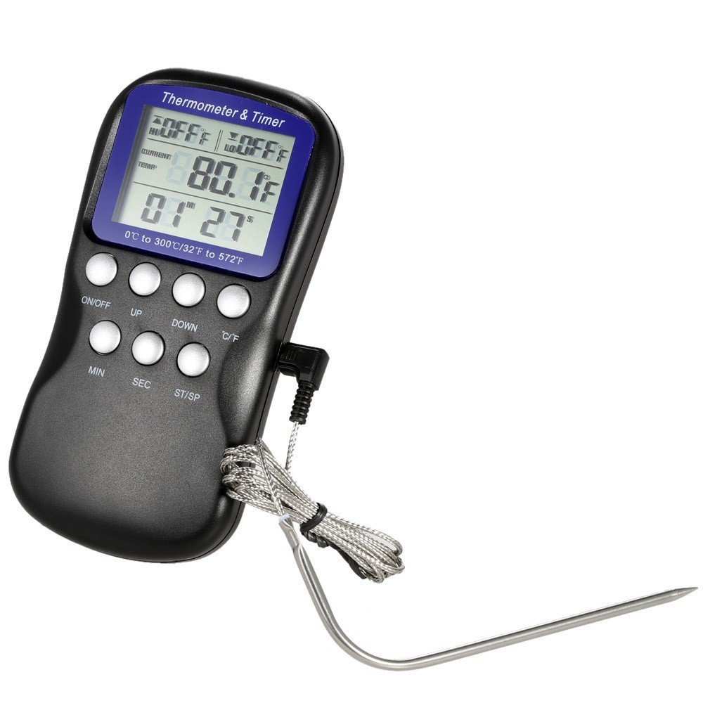 Hense Digital Precision Meat Thermometer for Cooking BBQ Grill,Oven