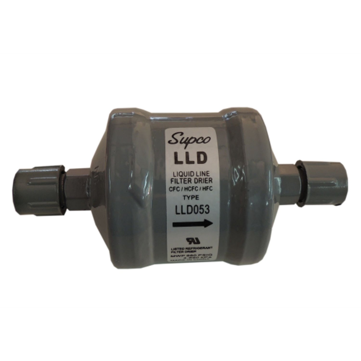 Supco LLD053 SAE 3/8" Liquid Line Filter Drier For Air Conditioner Line