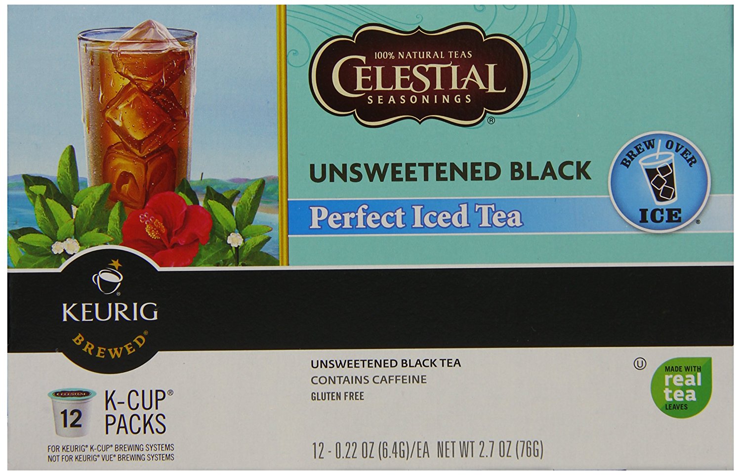 Celestial Seasonings Lemon Zinger Herbal Tea, KCup Portion Pack for