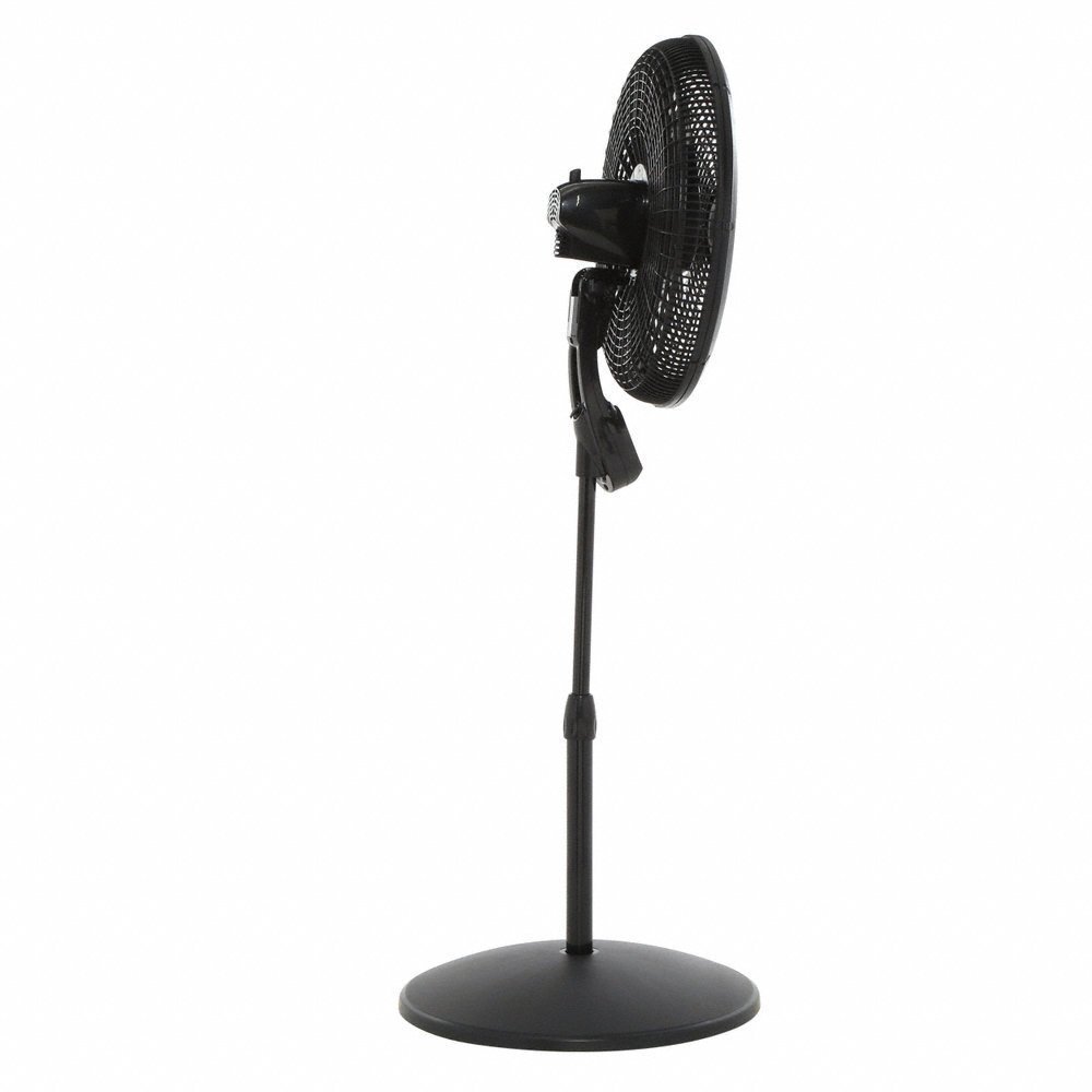 Lasko, 18 In. Cyclone Pedestal Fan in Black with Remote Control N2 free