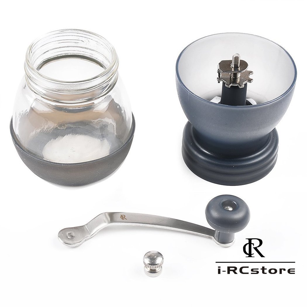 RC Professional Manual Ceramic Burr Coffee Grinder, Handcrank Coffee