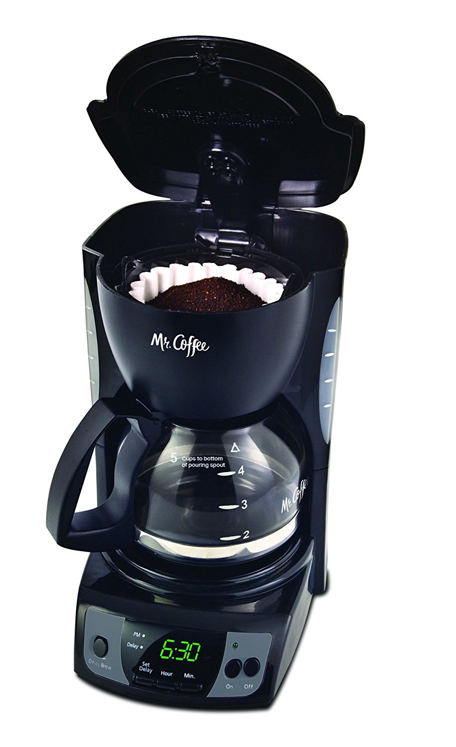 Mr. Coffee CGX7 5Cup Programmable Coffeemaker, Black N2 free image
