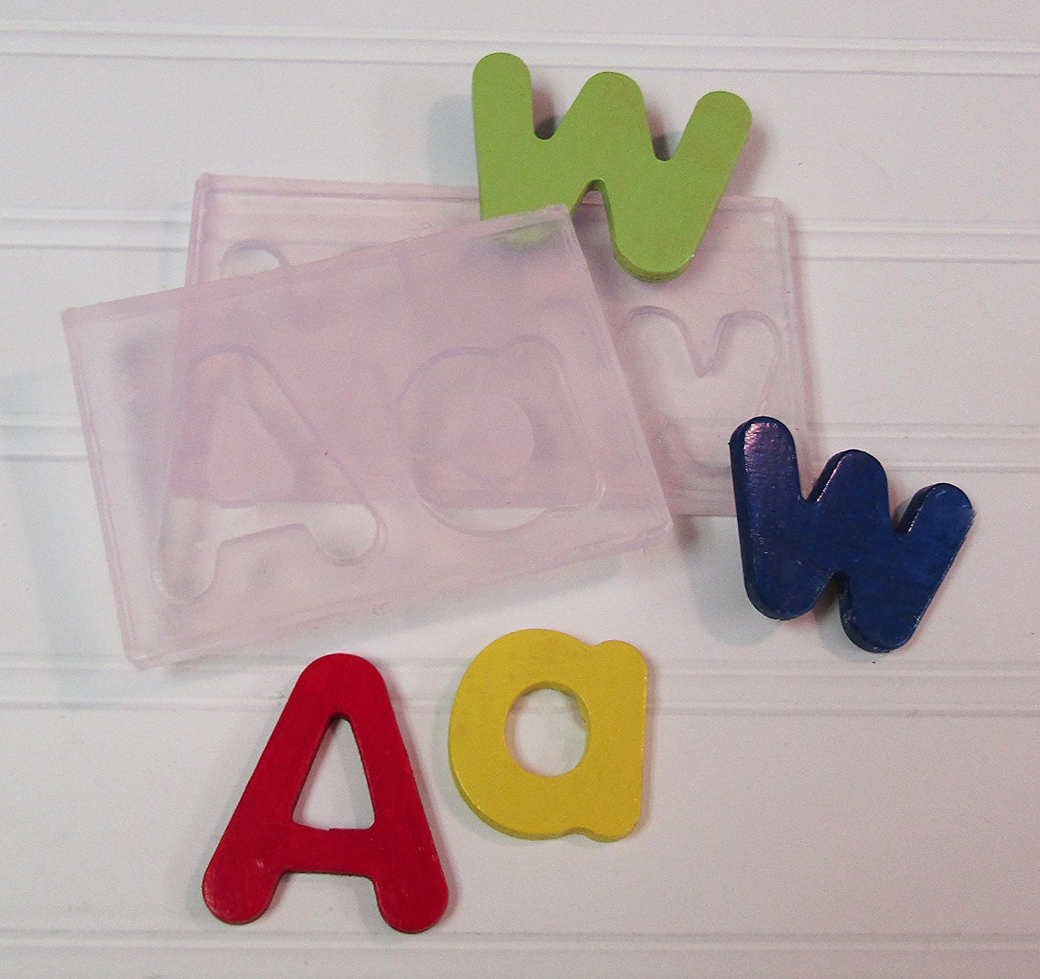 Capital and Small Alphabet Letters Silicone Mold Fondant Decorating
