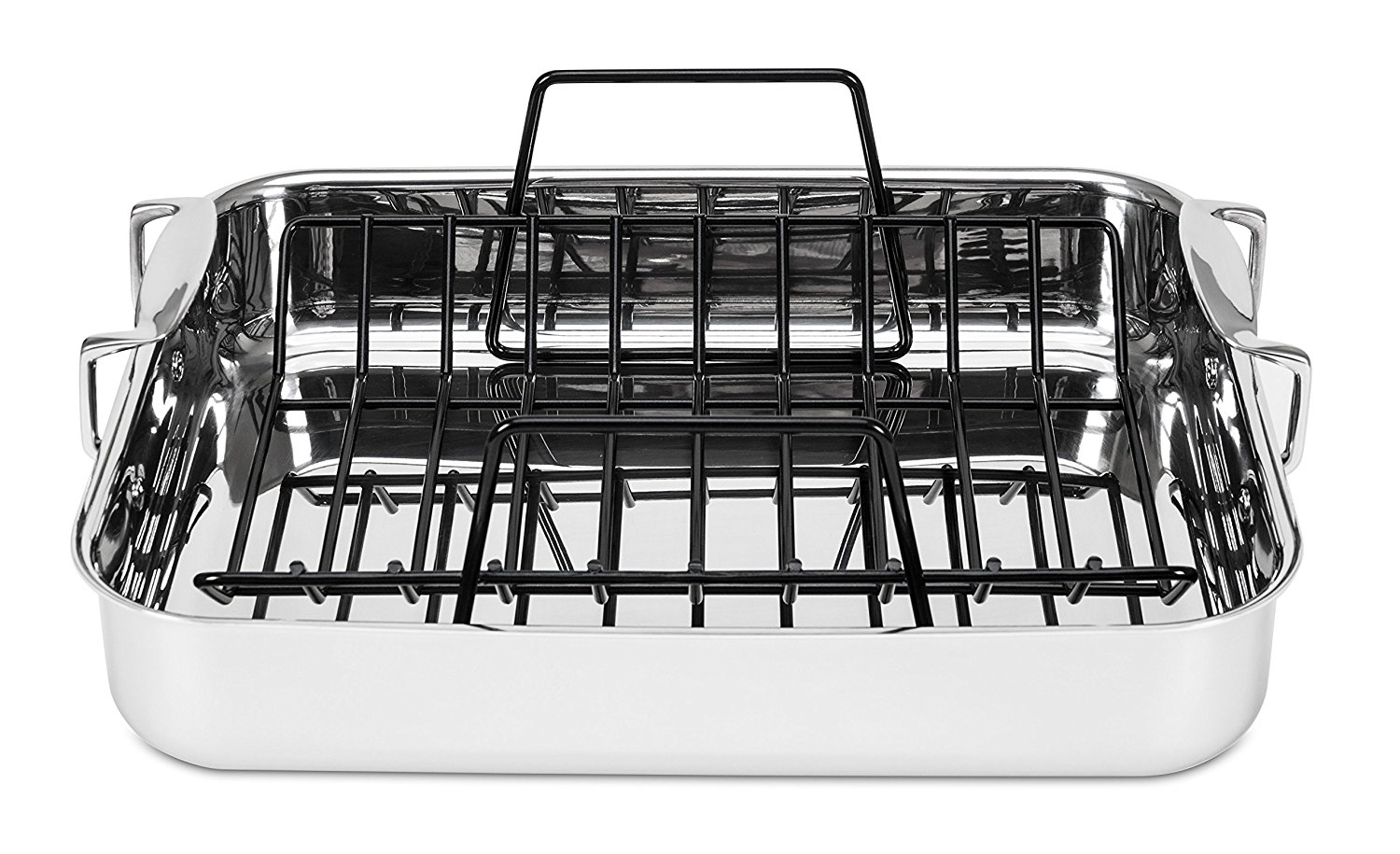 Viking Culinary 3Ply Stainless Steel Roasting Pan and NonStick Rack
