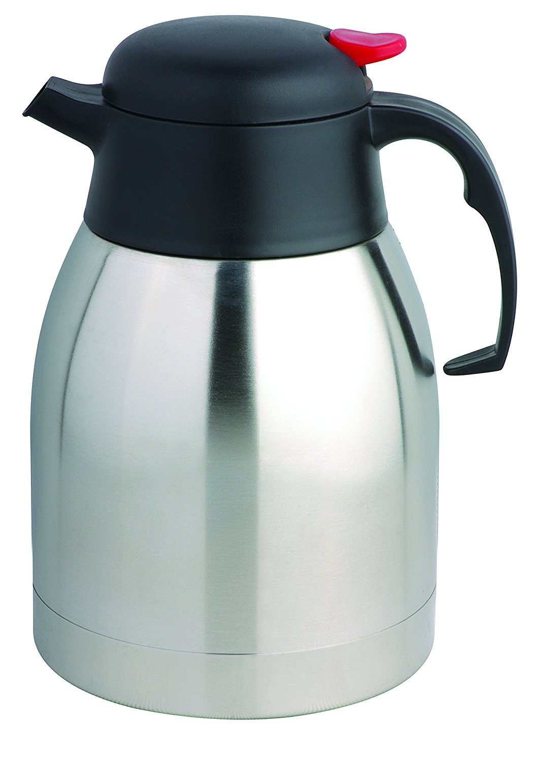 COOX 1.2L Mini Vacuum Insulated Thermal Carafe Pitcher Unbreakable Stainless Steel Double Wall
