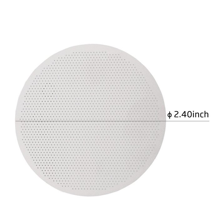 Nicelucky Stainless Steel Reusable DISK Coffee Filter for AeroPress