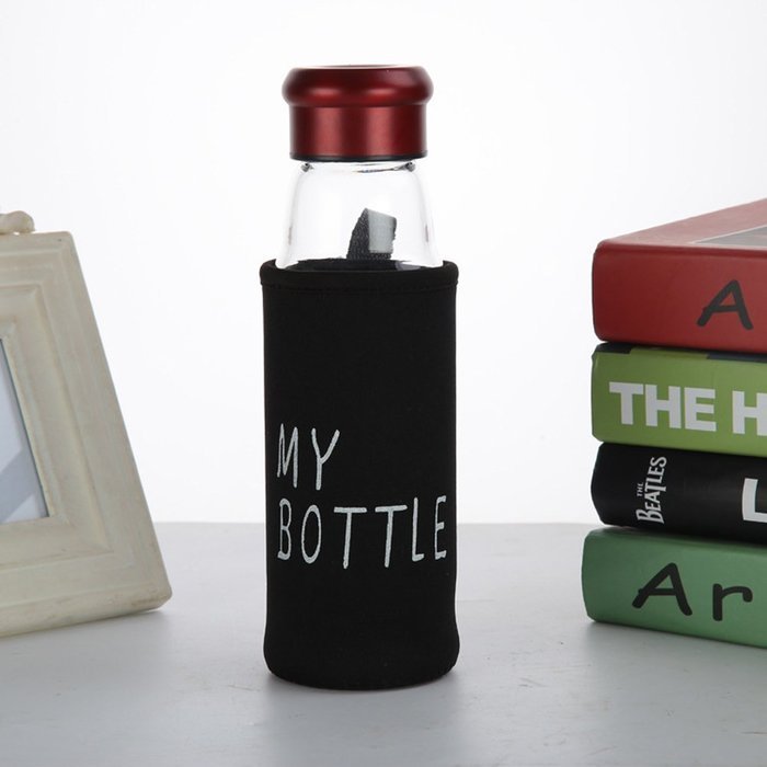 Star Seven Handmade 19 Oz Glass Water BottleExtra Strong Crystal Glass