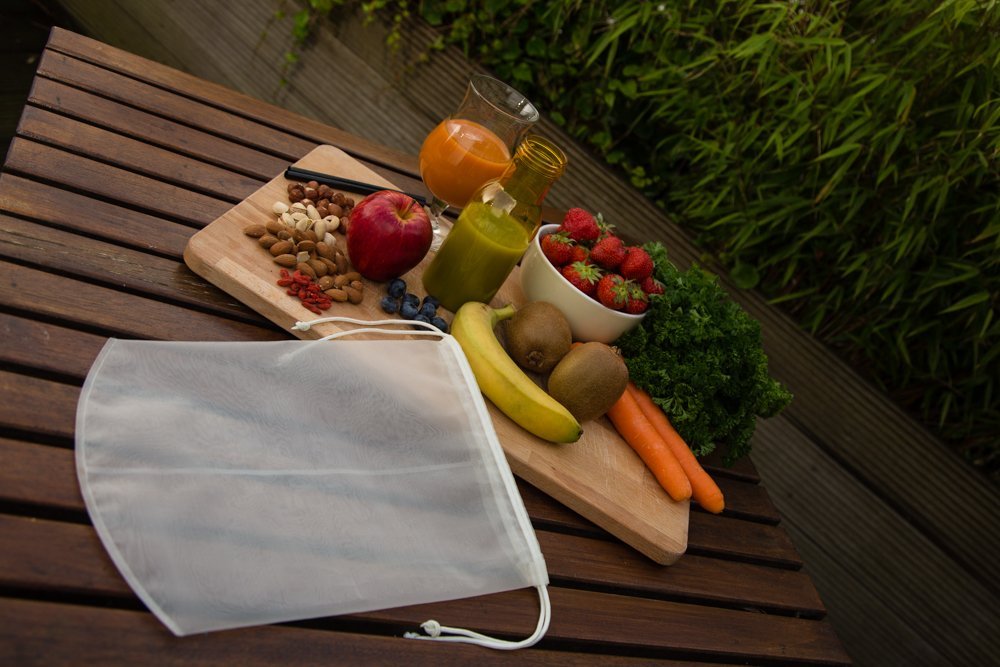 Best Nut Milk BagFine CheeseclothNylon StrainerFilter BagsReusable