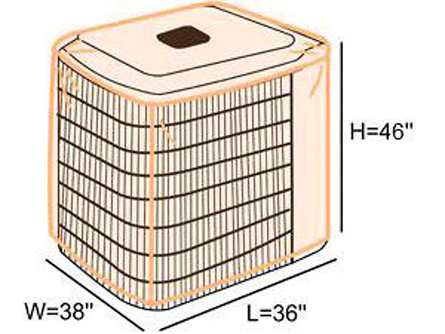 CoverMates Air Conditioner Cover 36W x 36D x 32H Classic