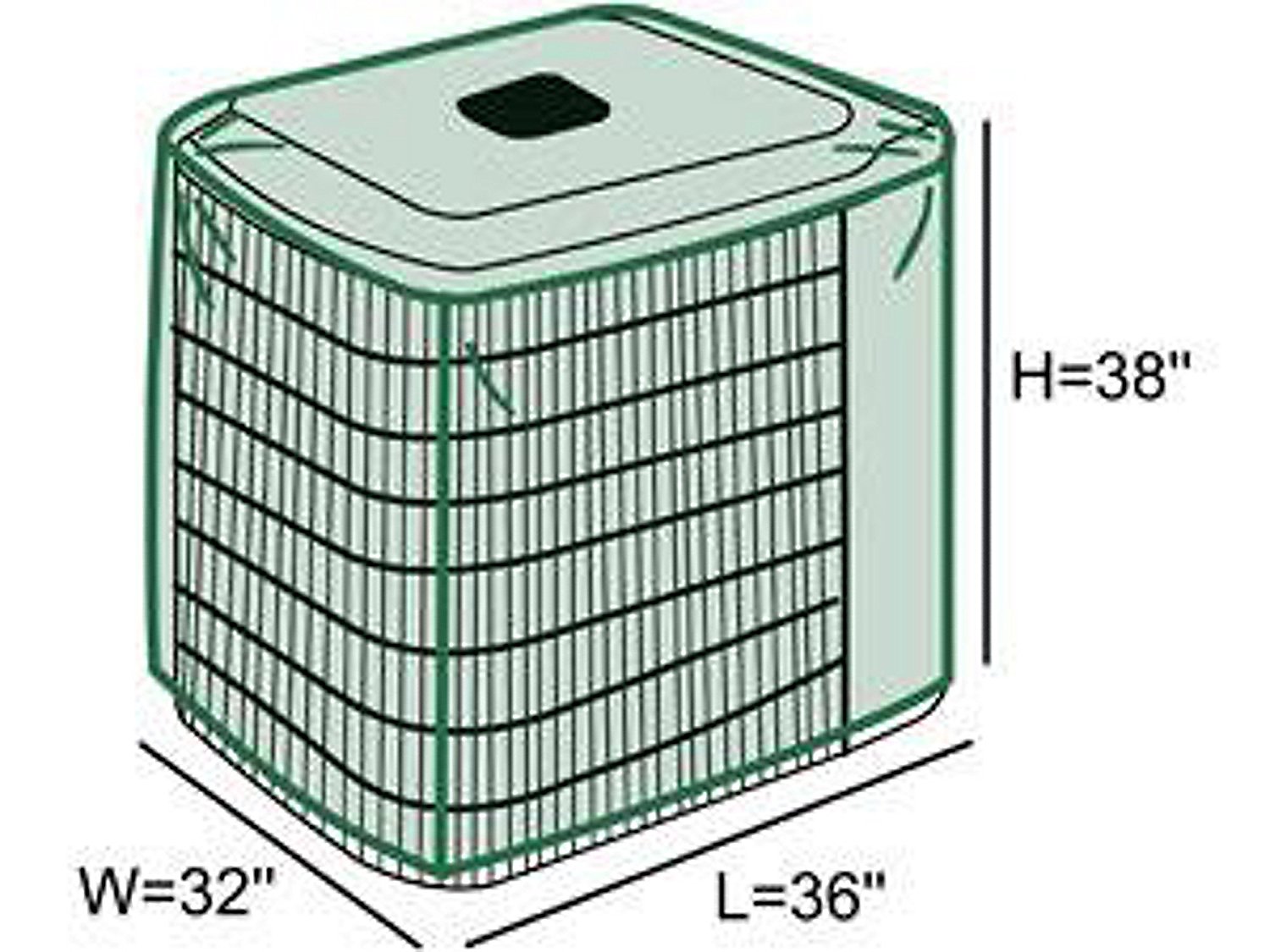 CoverMates Air Conditioner Cover 36W x 36D x 32H Classic
