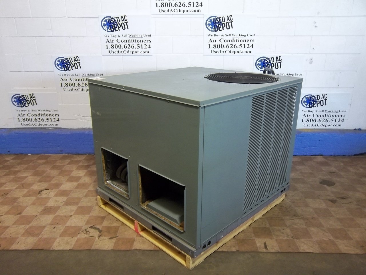 RHEEM New Dual Fuel Central Air Conditioner Package RQPWB036JK08XBVA